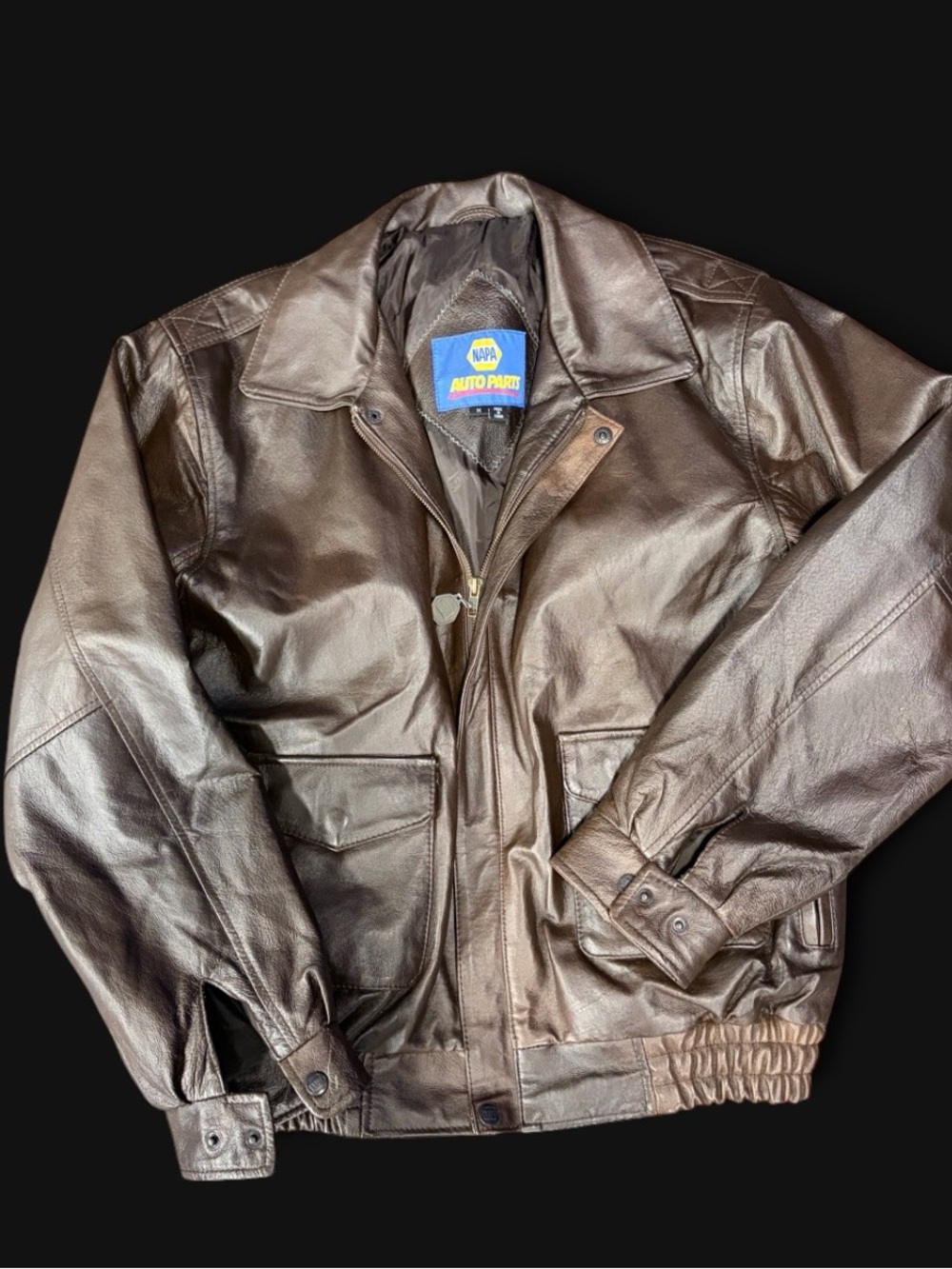Men's Vintage Brown Leather Jacket